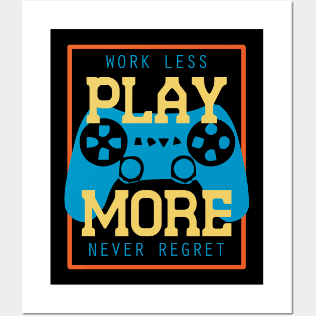 Gaming Funny Quote Wall Art by Imutobi